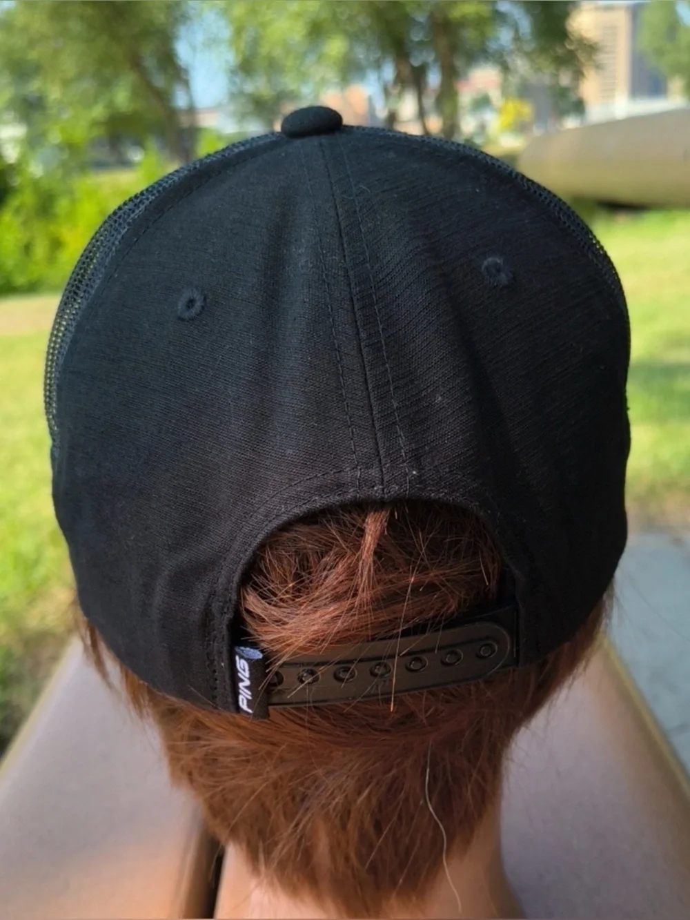 Vintage PING Golf Rope Snapback Trucker Hat – Embroidered Logo Patch